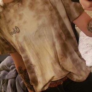 Acid Wash OBEY Tshirt Medium